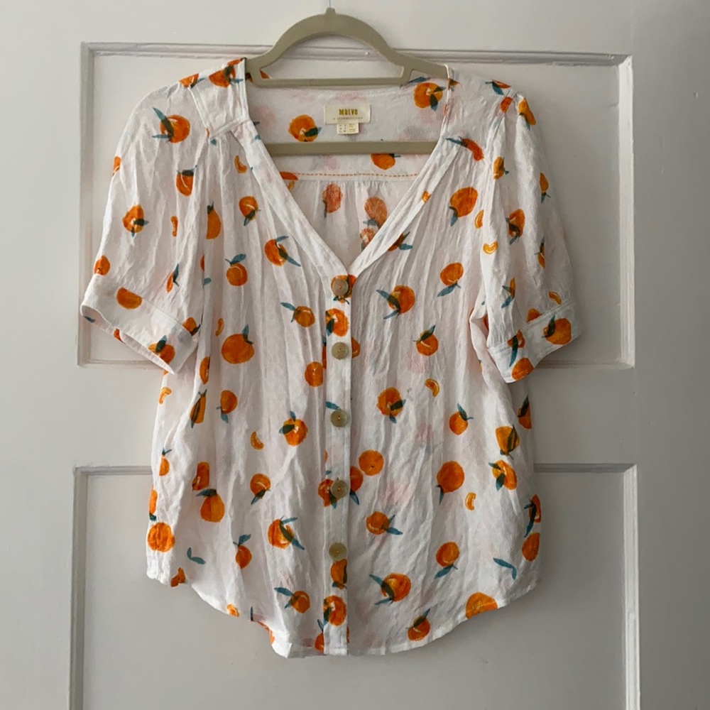 Anthro blouse